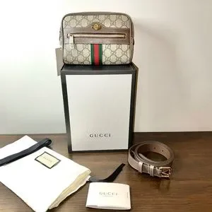 GUCCI GGバックル ベルト ホワイト サイズ75 Gucci 1970s Vintage Belts for sale | eBay